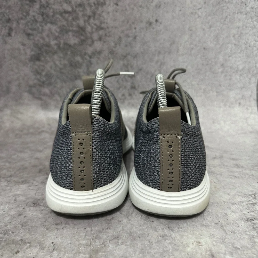 Cole Haan Grand Tour Knit Oxford Mens 11.5 Gray Brown C31346 Wingtip Sneakers
